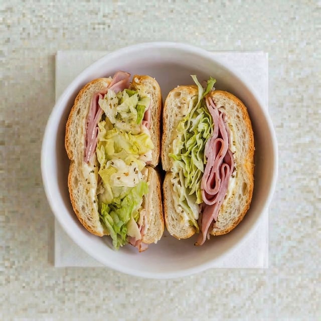 Ham & Cheese Cold Sub.